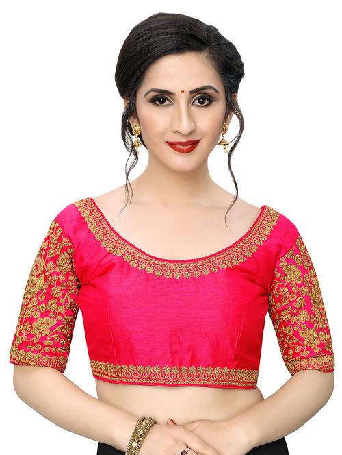 back detail embroidered blouse - 16933931 - Standard Image - 1
