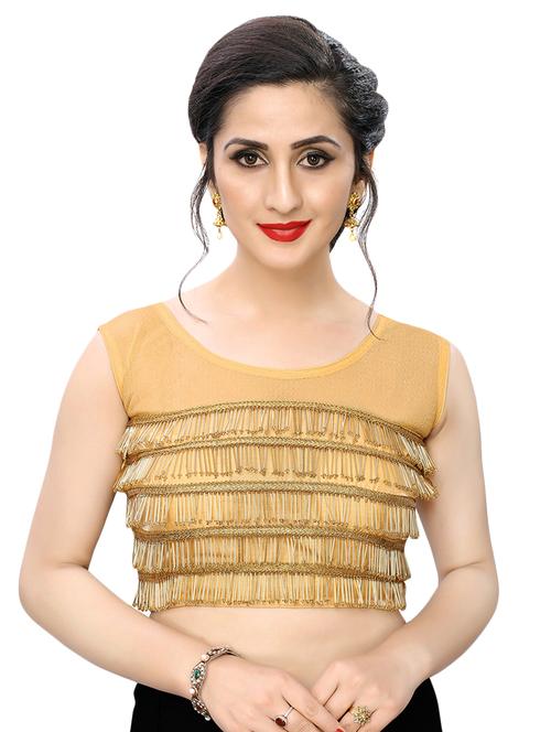 embellished embroidered blouse - 16933980 - Standard Image - 1