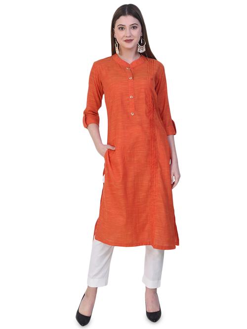 solid kurta pant set - 16934601 - Standard Image - 1