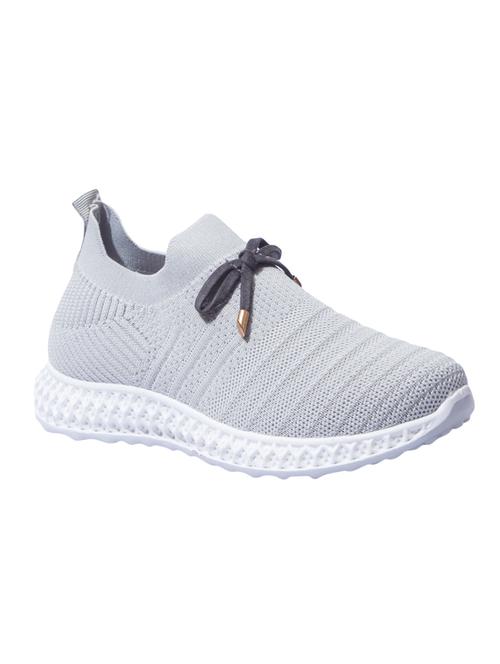 grey slip on sports shoes - 16980536 - Standard Image - 1