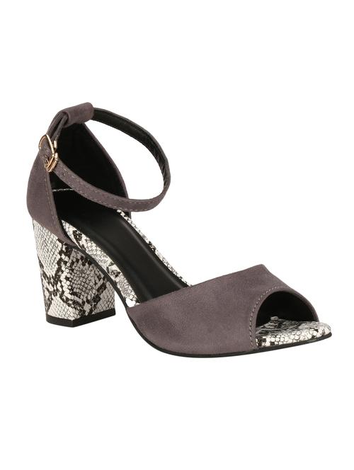 grey ankle strap sandals - 16980957 - Very Small Image - 1