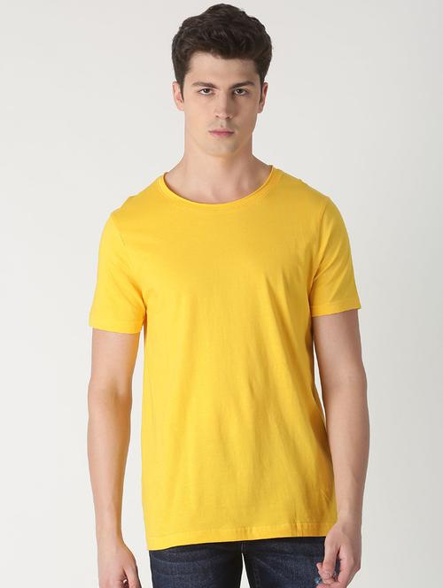 yellow solid t-shirt - 16983357 - Standard Image - 1