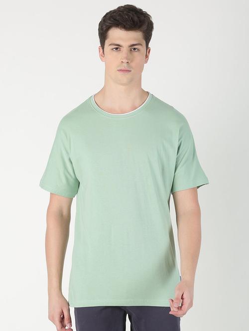 green solid t-shirt - 16983366 - Standard Image - 1