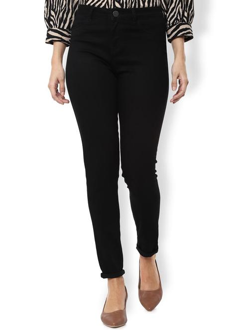 mid rise solid jeans - 16986779 - Very Small Image - 1
