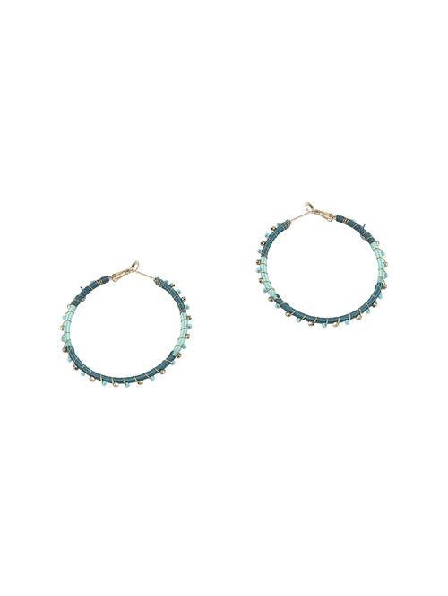 blue brass other earring - 17006903 - Standard Image - 1
