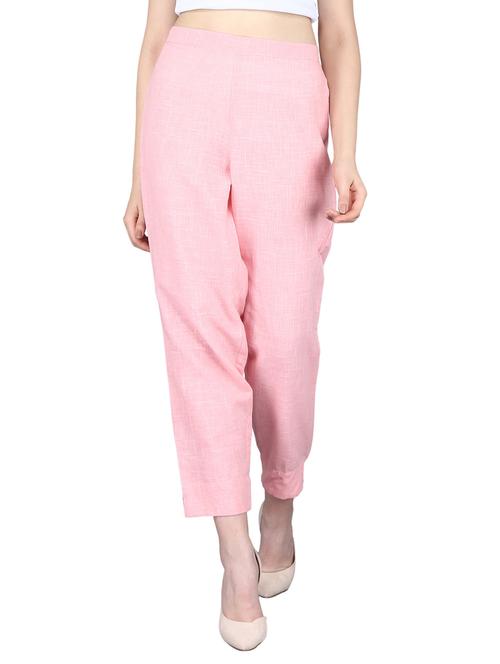 high rise crop pants - 17072076 - Standard Image - 1