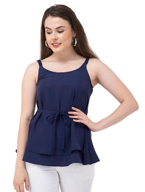 cami neck a-line top - 17104945 - Standard Image - 1