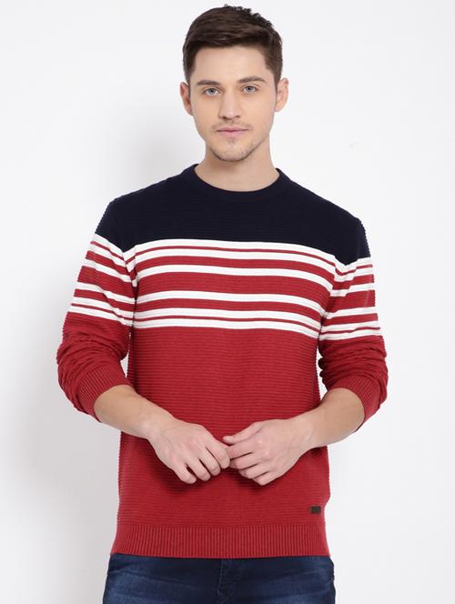 red striped pullover - 17167137 - Very Small Image - 1