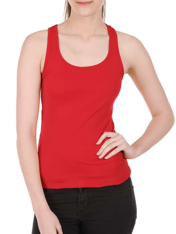 Women's Tank Top Round Neck Top