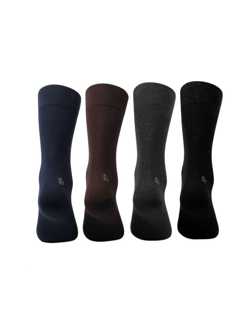 Multi Colored Cotton Sock Sock Set Of 4
