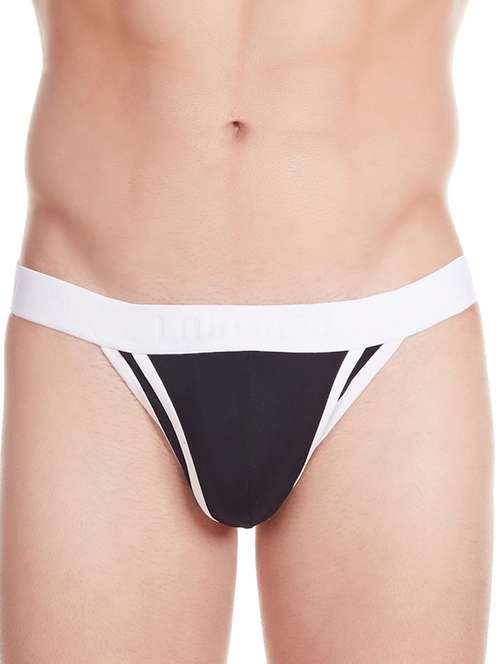 Black Cotton 94%  Spandex 6% Brief