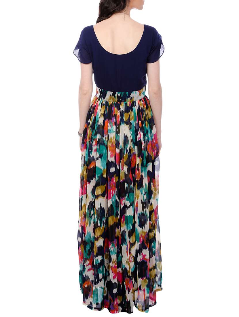 Tulip Sleeved Maxi Dress