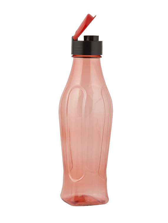 Pearlpet Zed  Red 46 Mm 1 Litre Fridge Bottle Set Of 6