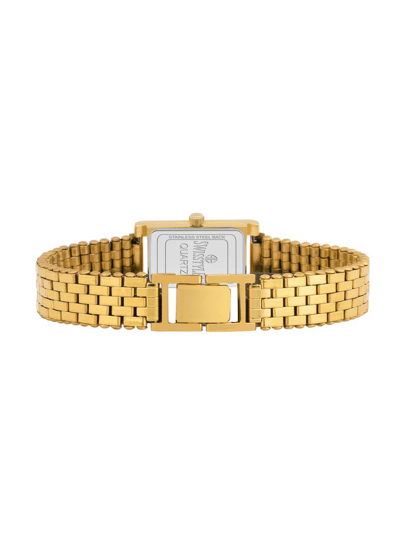 Swisstyle Golden Watch For Women