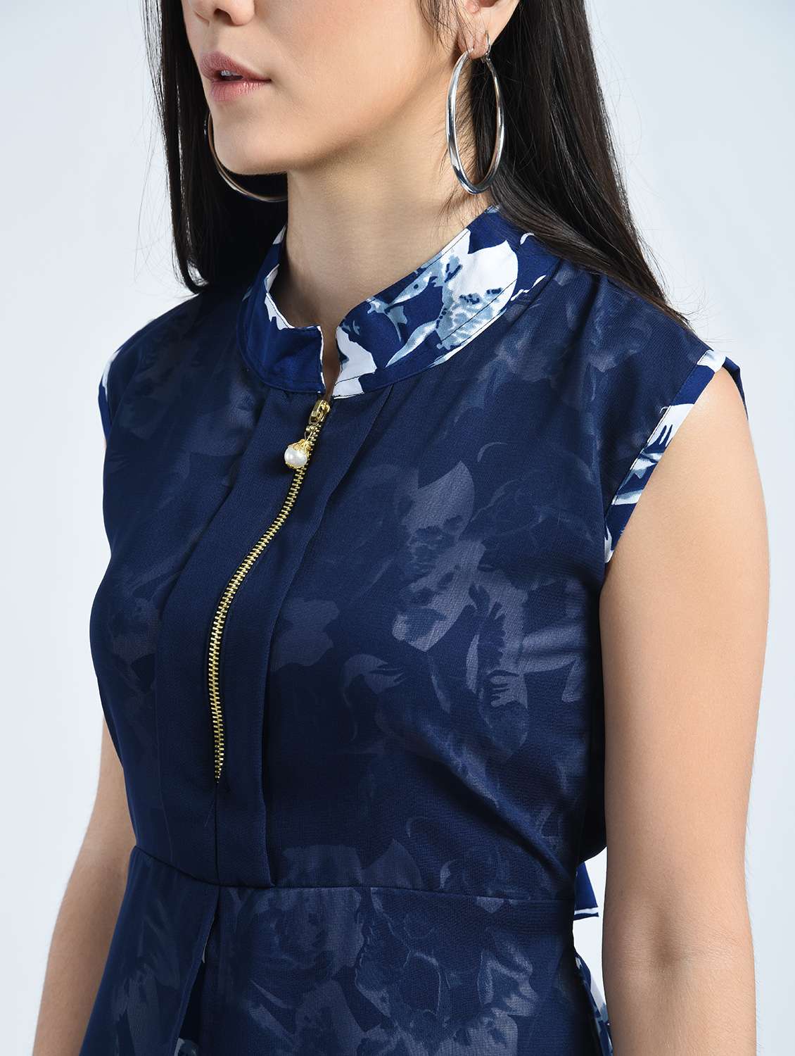 Women's Layered Floral Dress