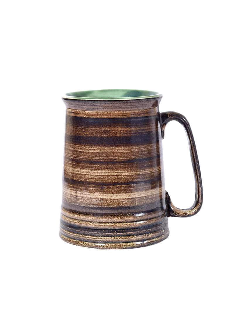 Ceramic Hand Painted  Mug Set (Set Of 2)