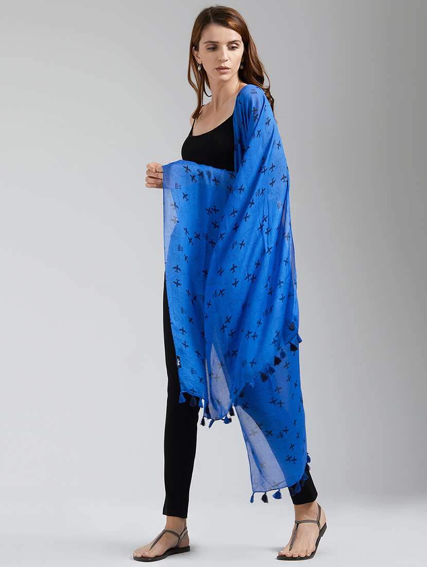 Blue Modal Stole