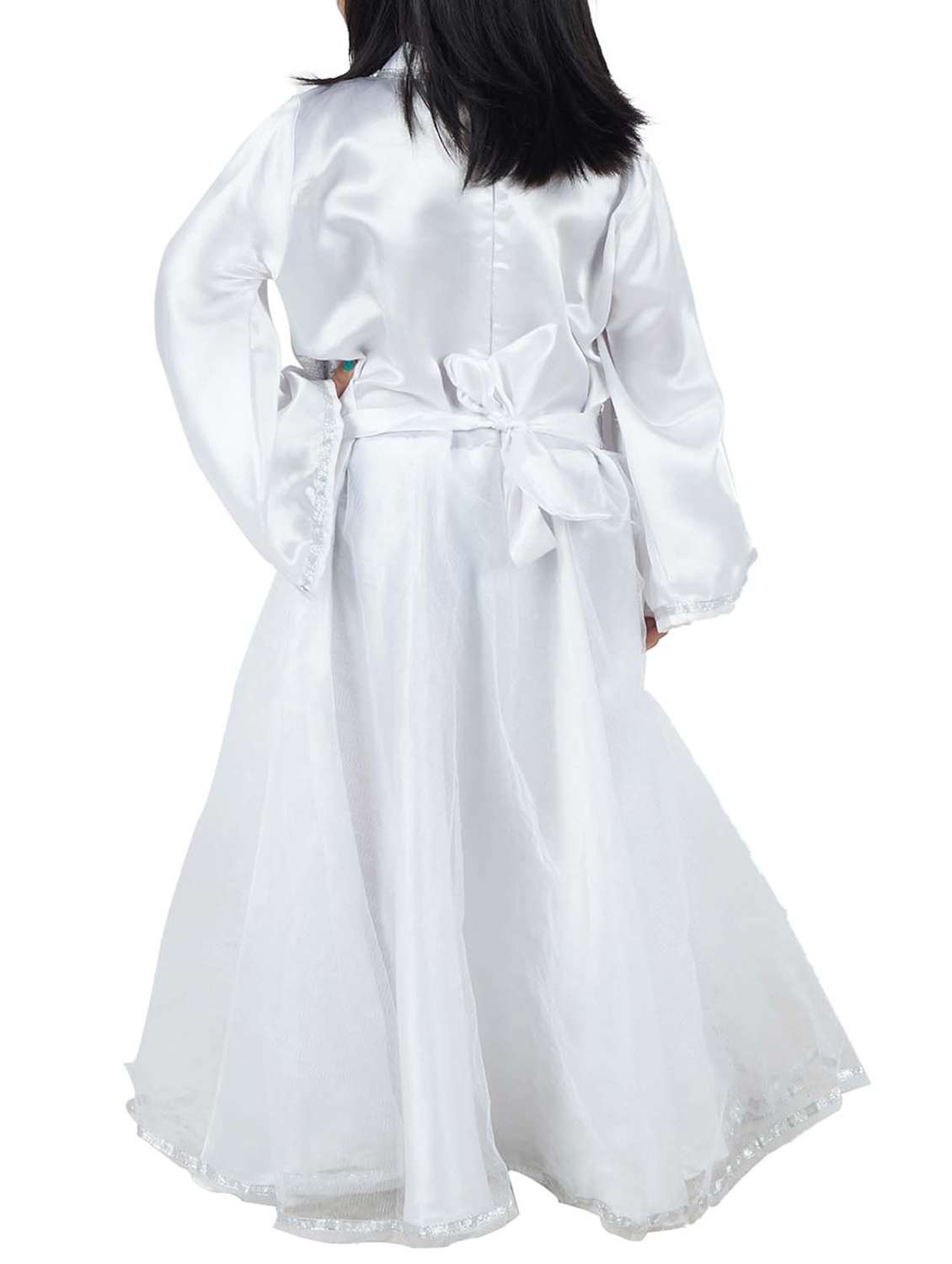 White Cotton Blend Costume