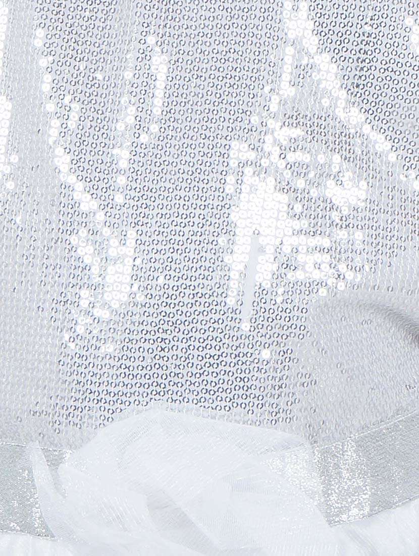 White Cotton Blend Costume