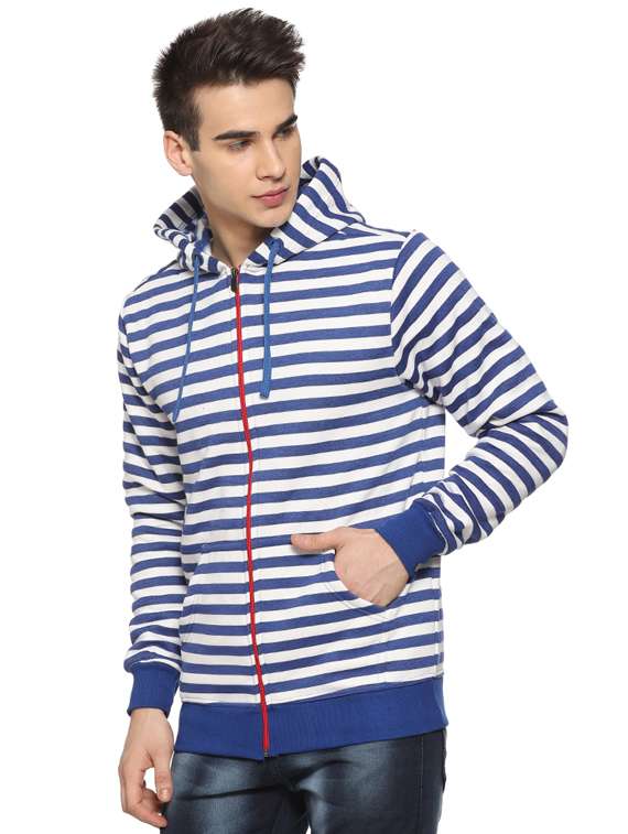 Mens Striped Sweatshirt