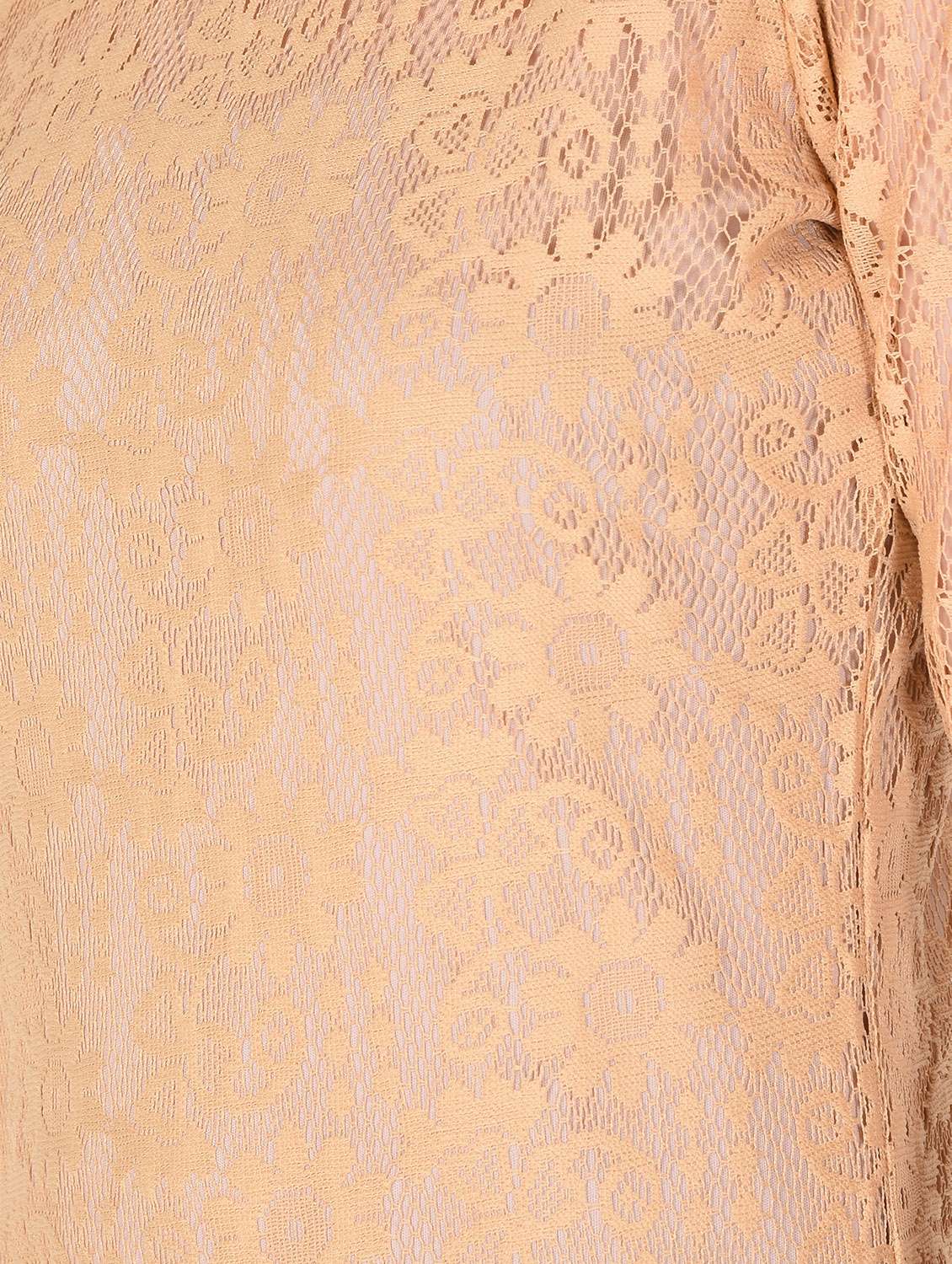Floral Laced Sheath Dress