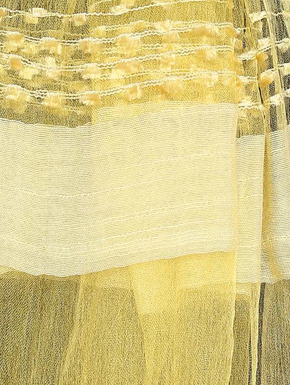 Yellow Viscose Stole