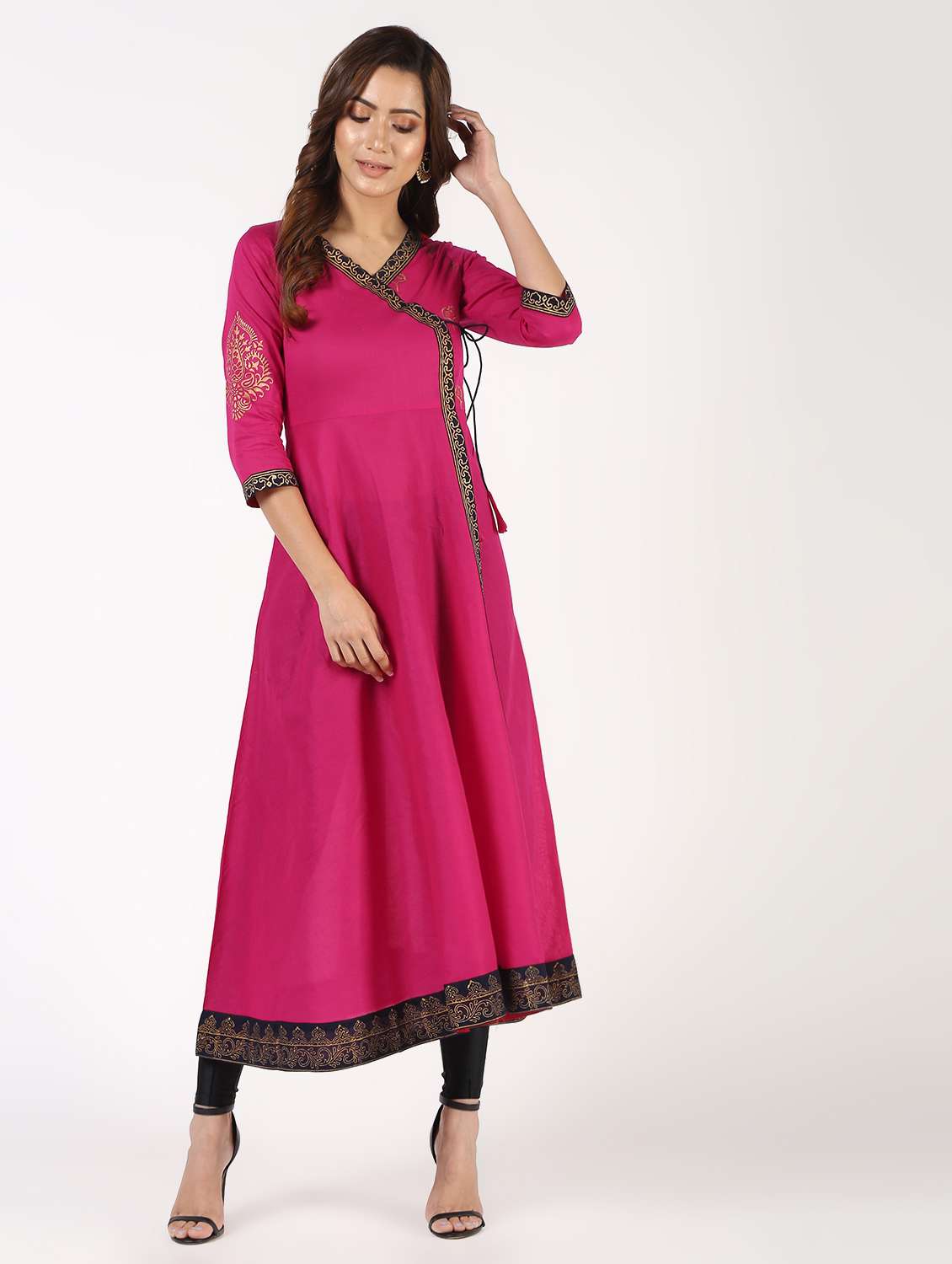Women's Angrakha Kurta