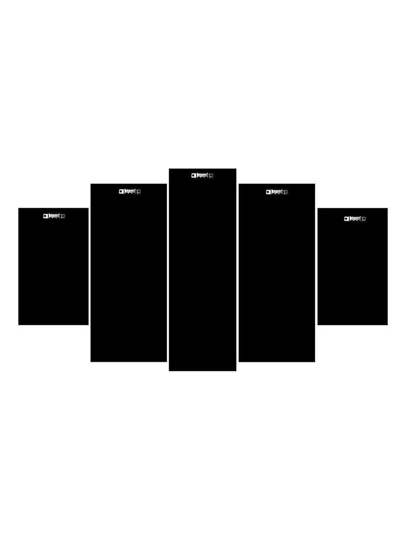 Digital Print 5 Panel Wall Art Wooden Painting  