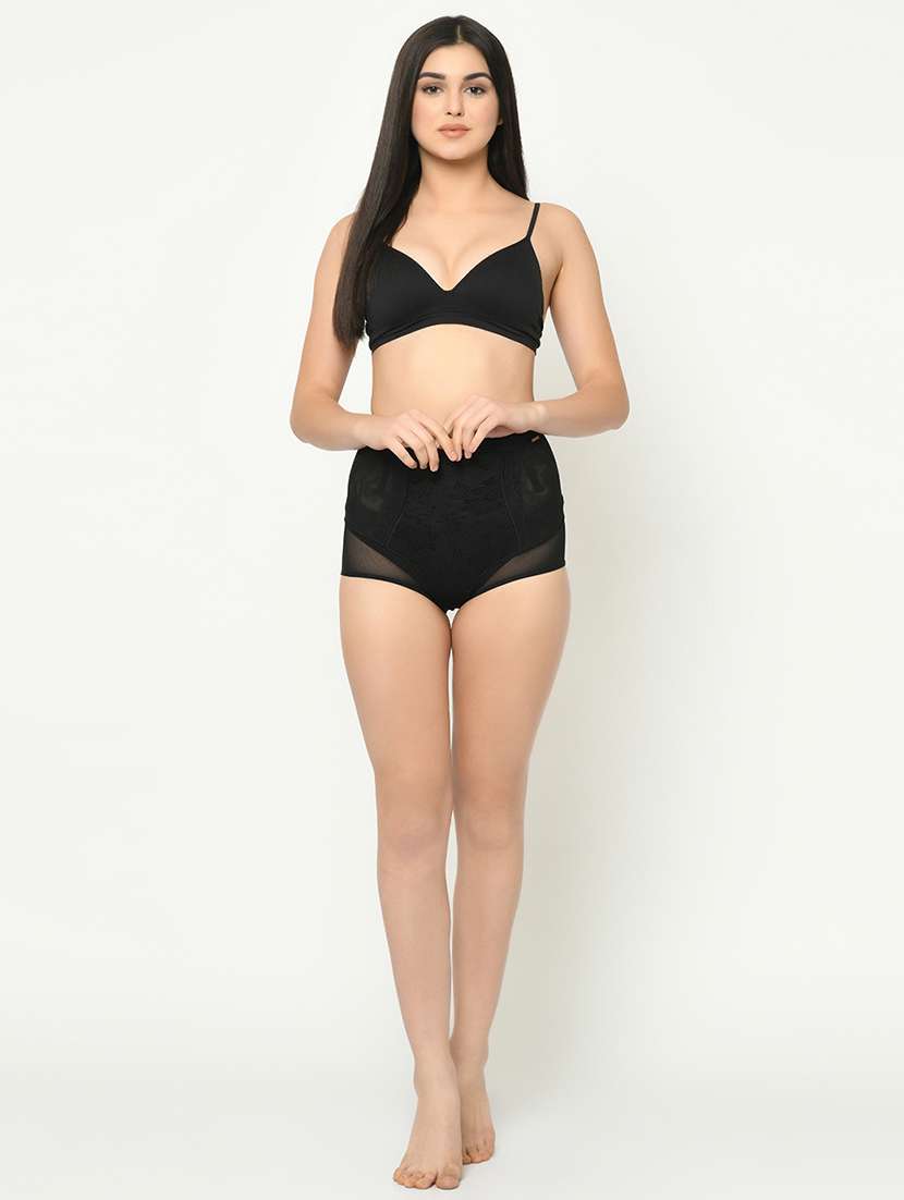 Black Nylon Tummy Tucker Shapewear