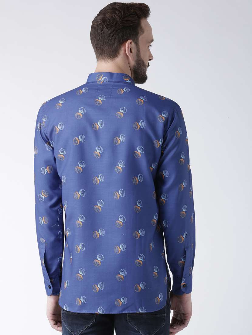 Multi Colored Cotton Short  Kurta