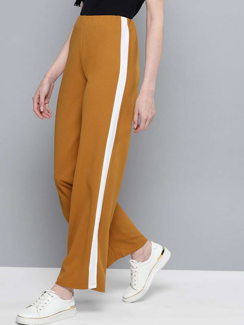 Side Tape Flat Front Trouser 
