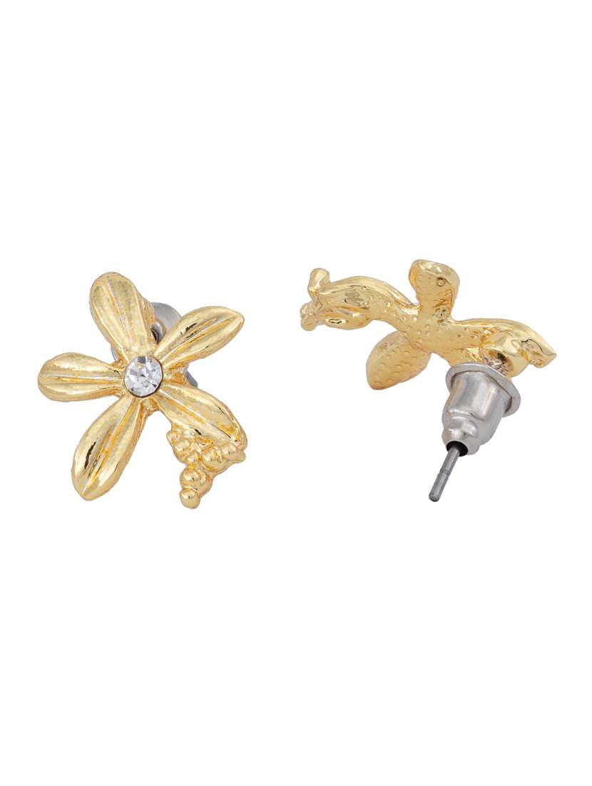 Gold Metal Studs Earring