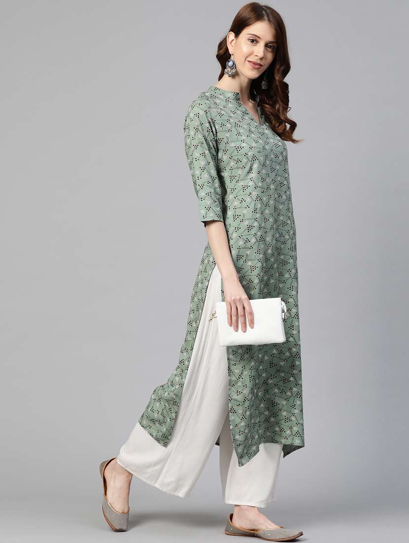 Abstract Straight Kurta
