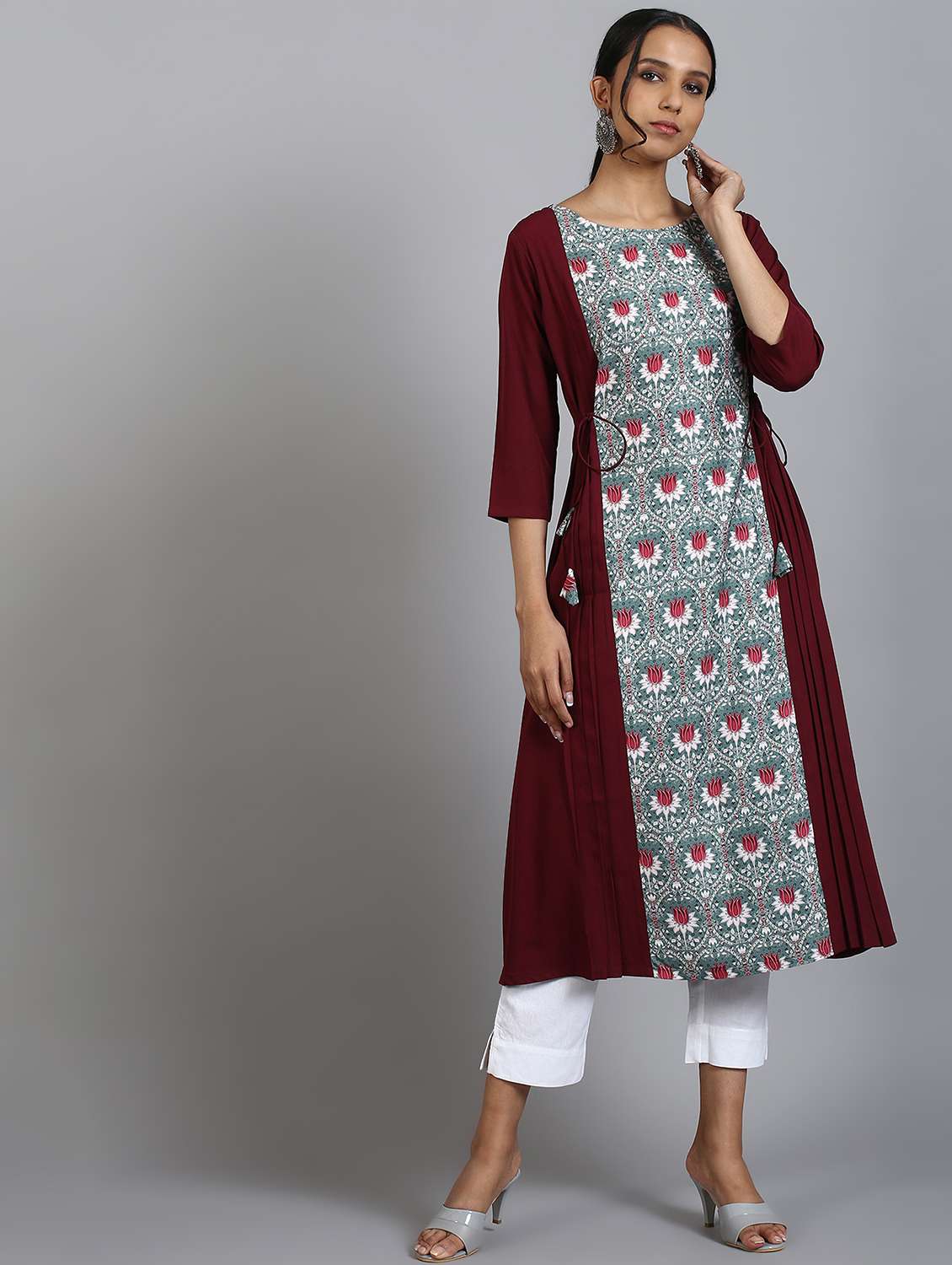 Printed A Line Kurta