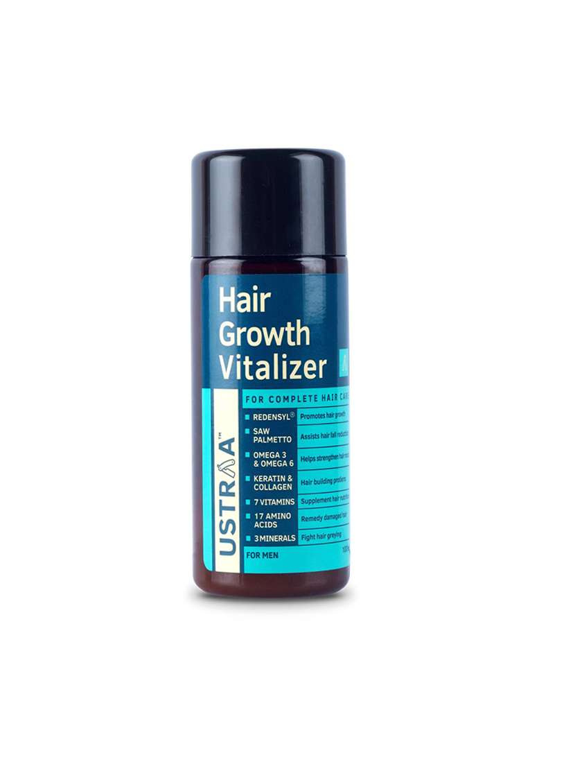 Ustraa Hair Growth Vitalizer And Hair Wax Matt Look
