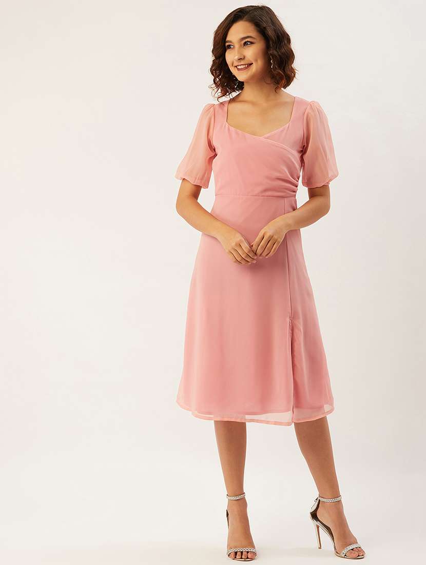 Women's  Solid Dress
