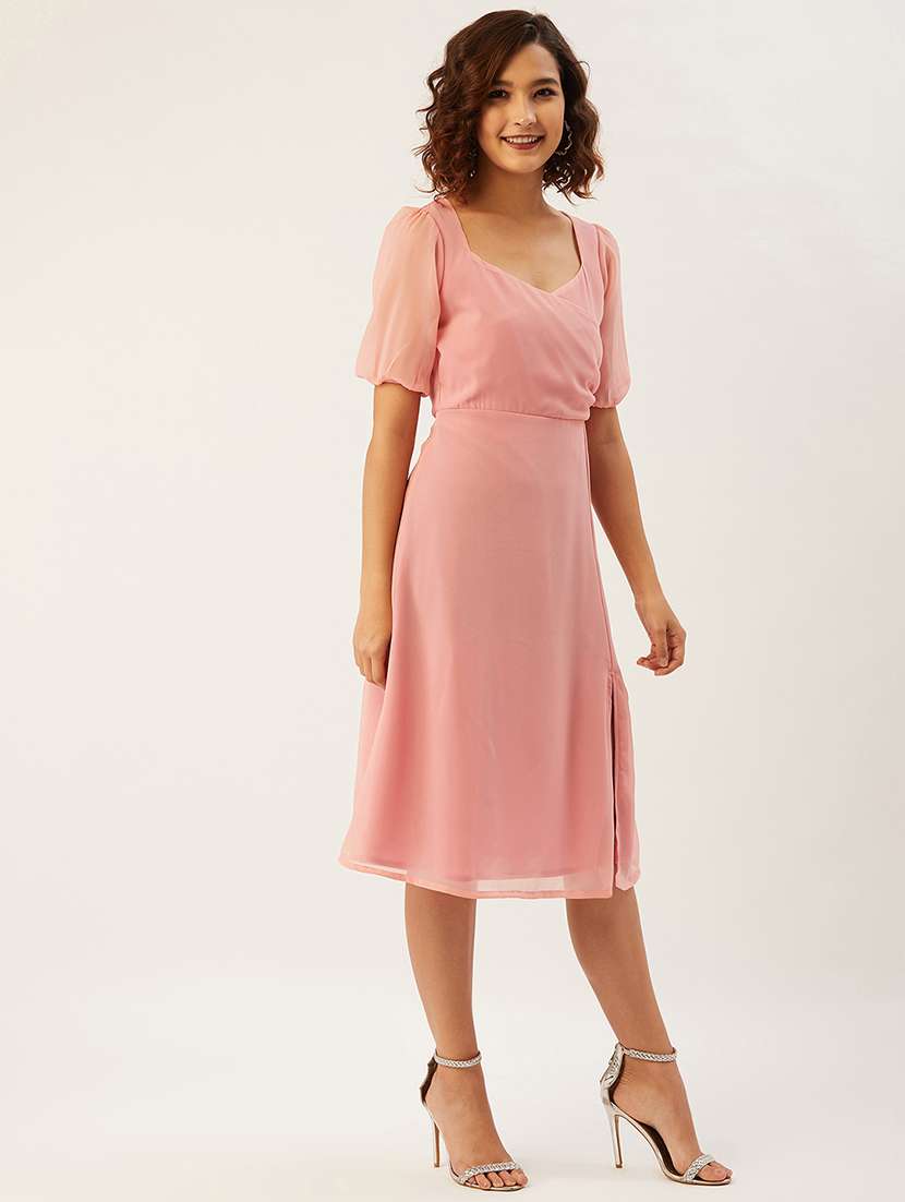 Women's  Solid Dress