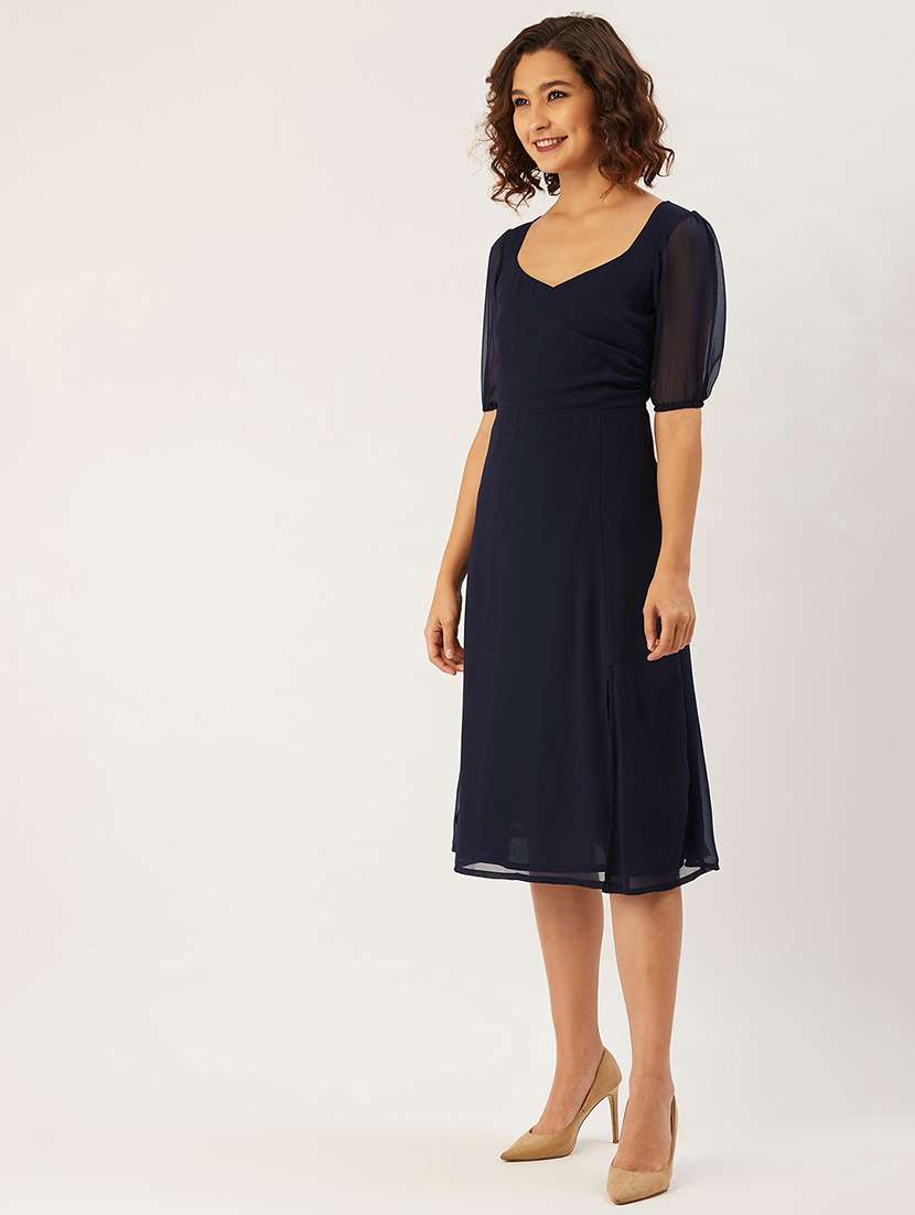 Women's  Solid Dress