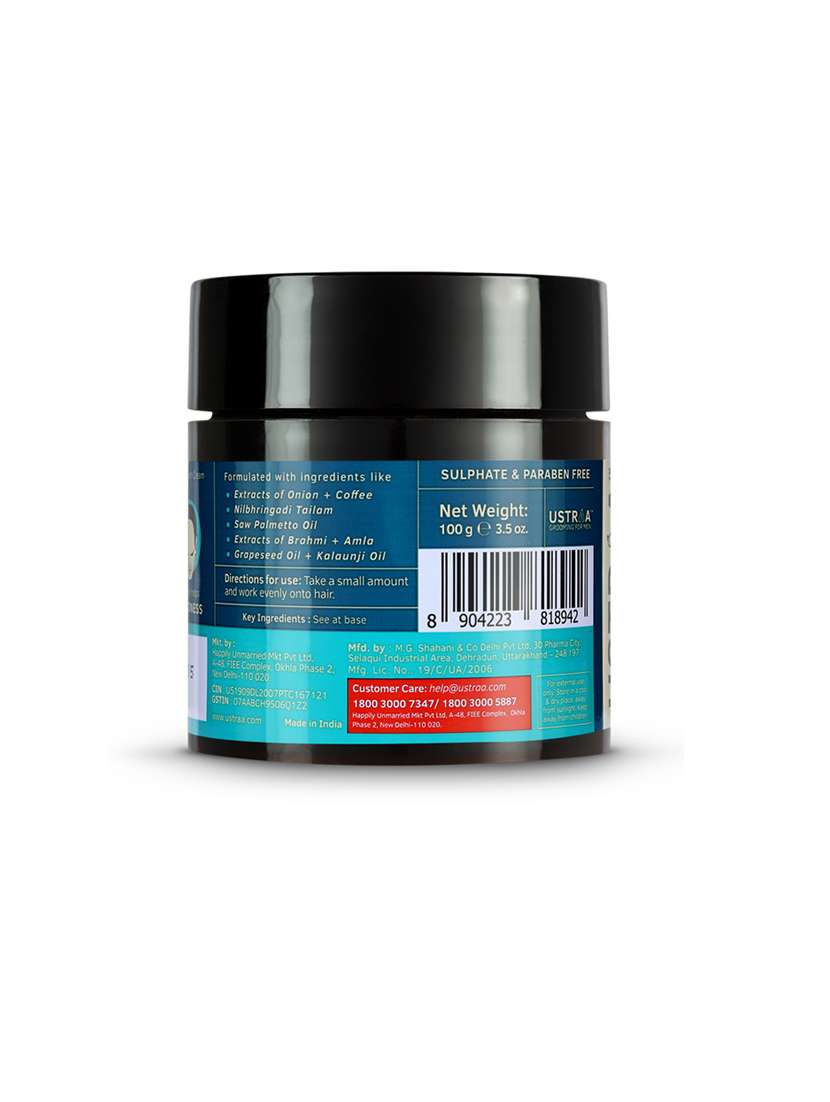 Ustraa Anti Hairfall Shampoo   250ml & Hair Growth Cream   100g
