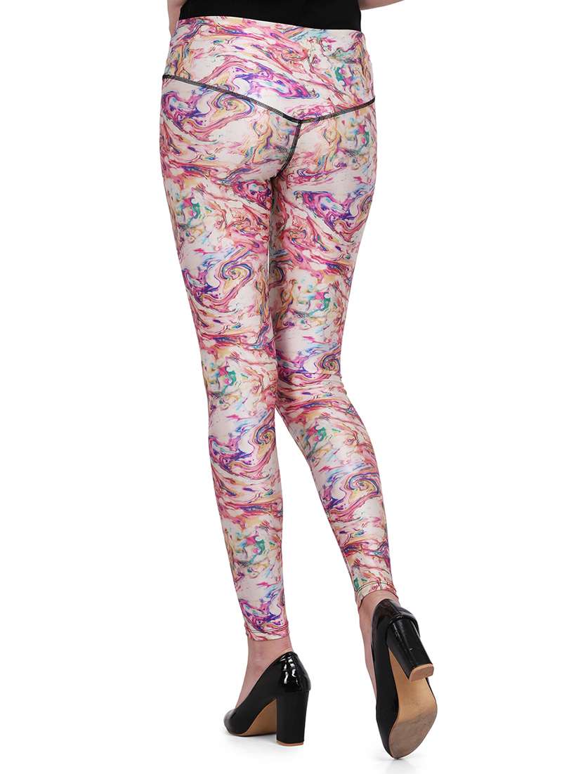Mid Rise Printed Legging