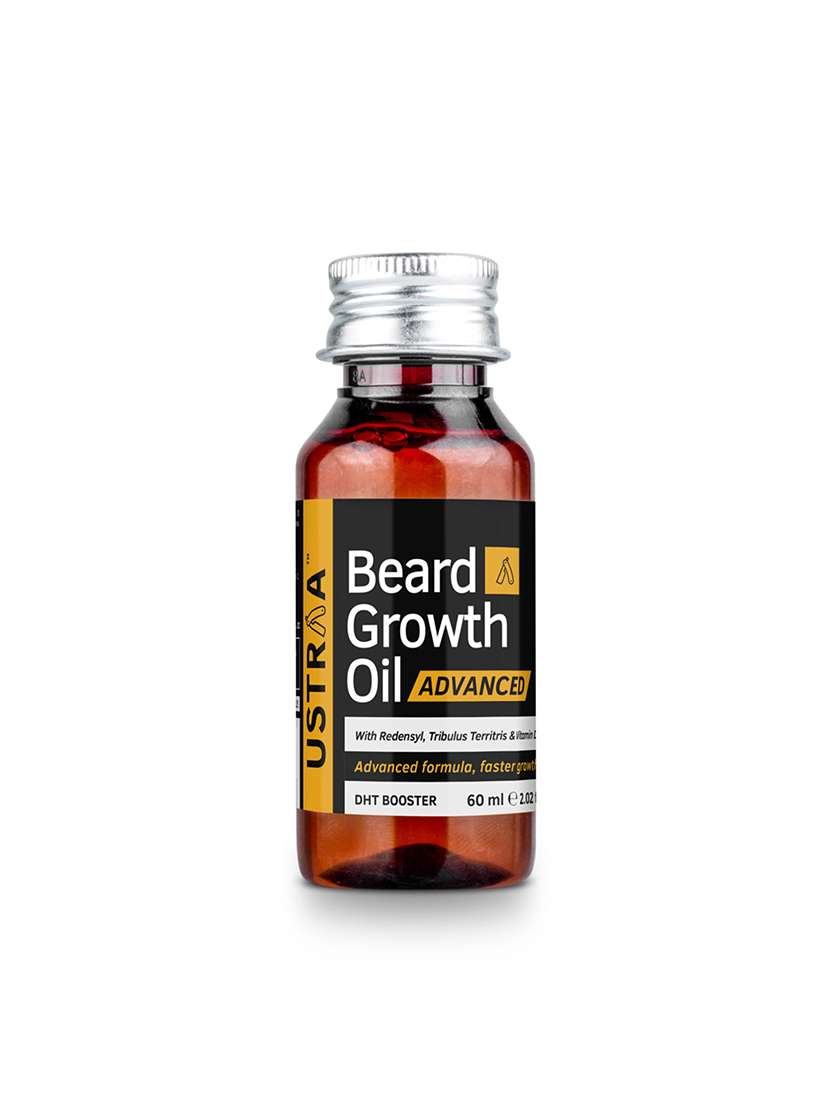 Ustraa Beard Growth Oil Advanced   60ml And Ustraa Beard Wash Woody   60ml