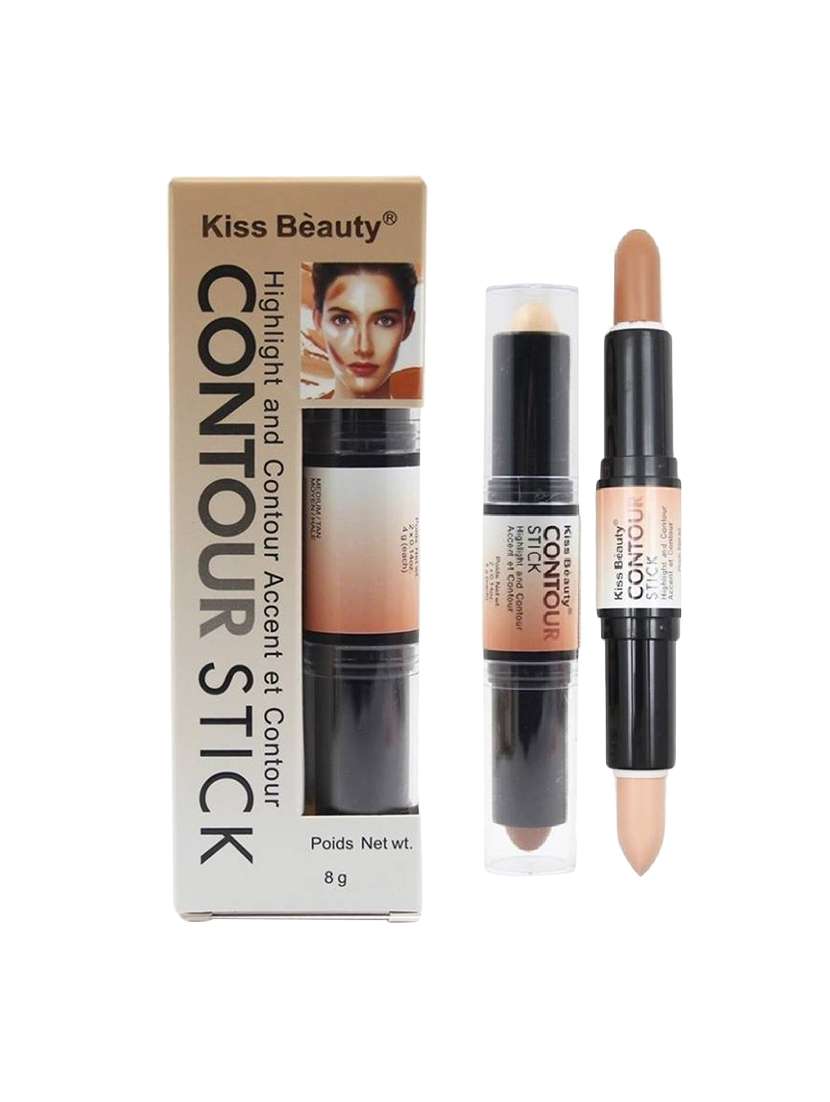 Kiss Beauty Highlight And Contour Duo Stick