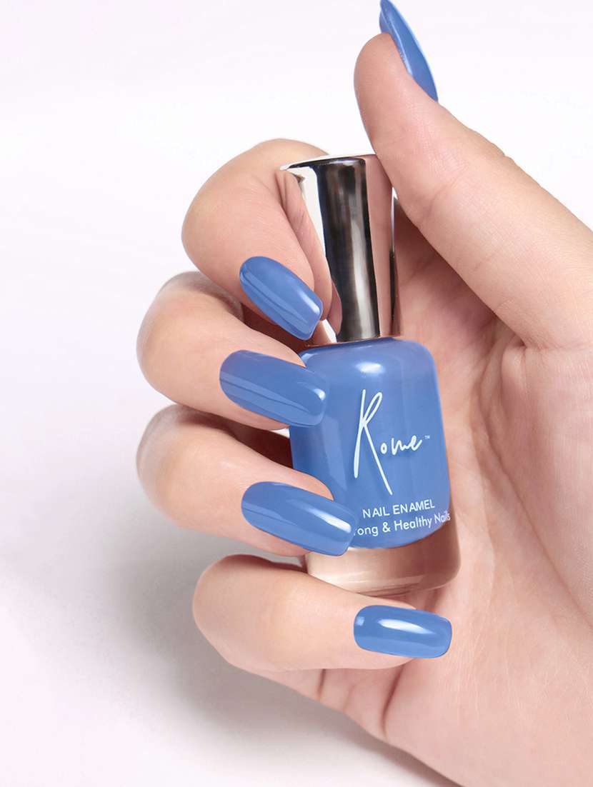 Rome: Strong & Healthy Steel Blue Nail Enamel