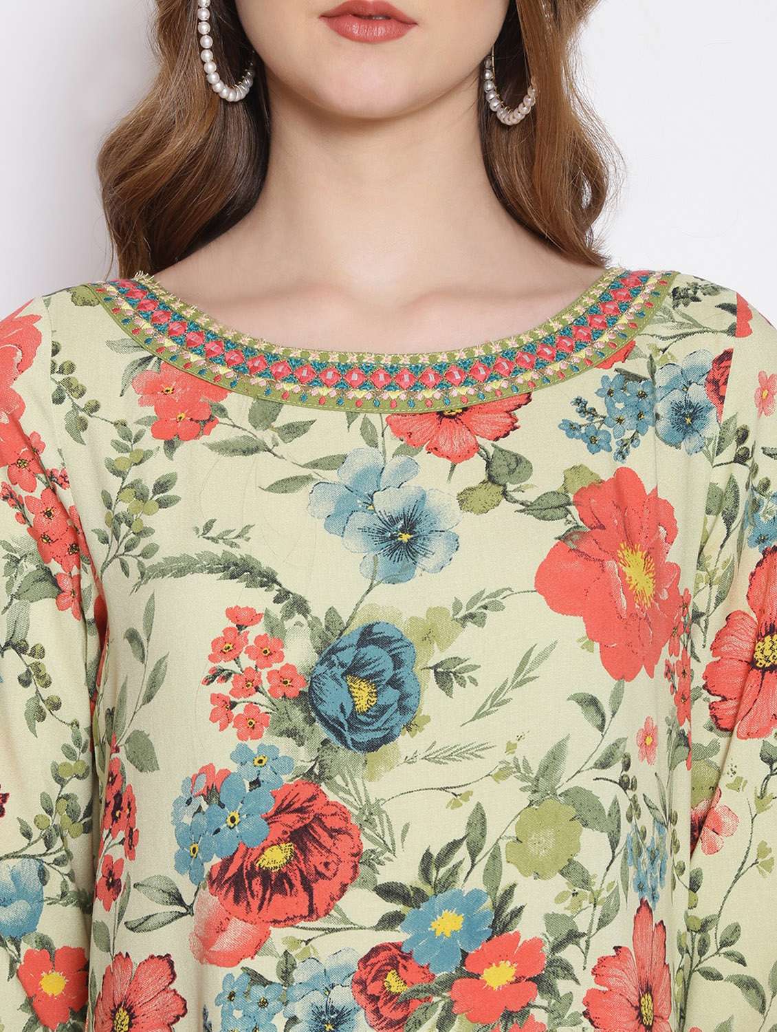 Women's Fit & Flare Floral Dress