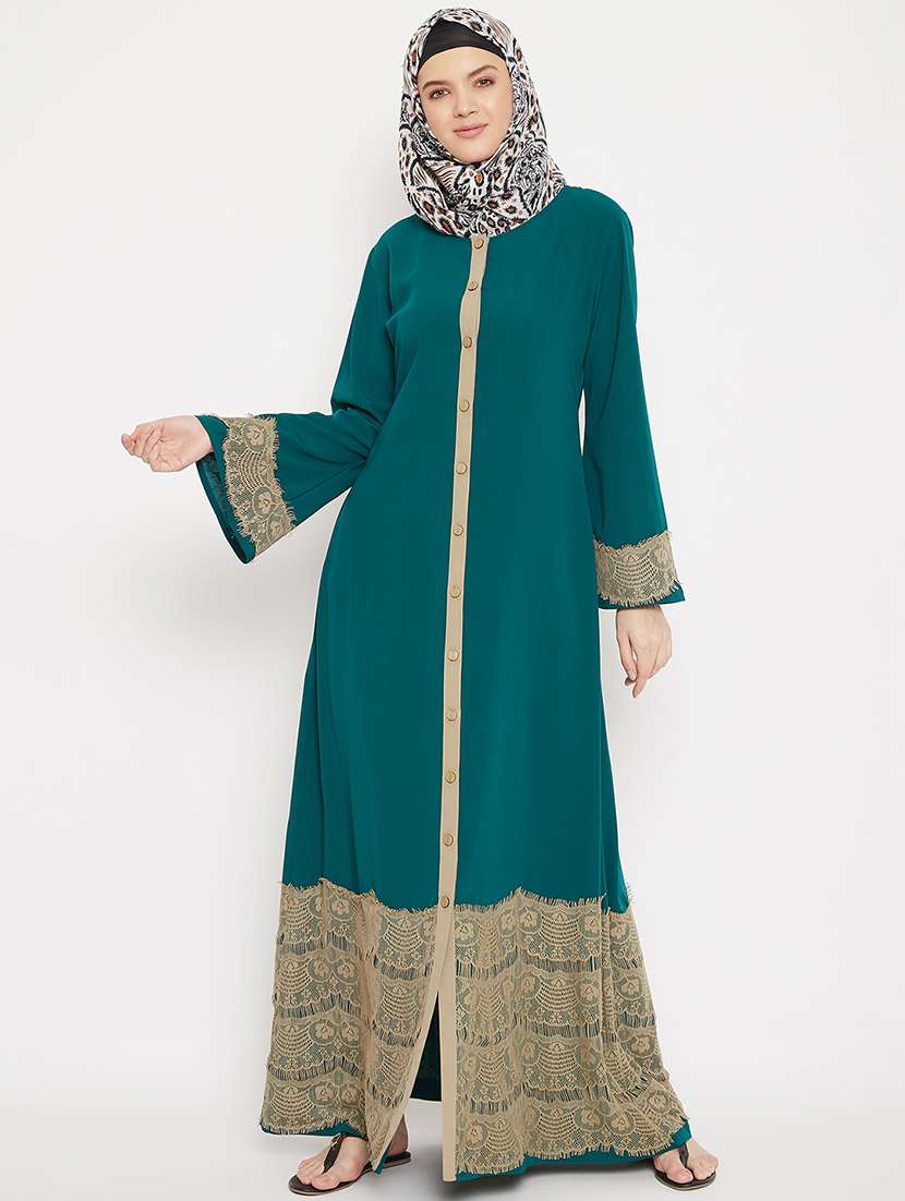 Solid A Line Cloaks & Abaya
