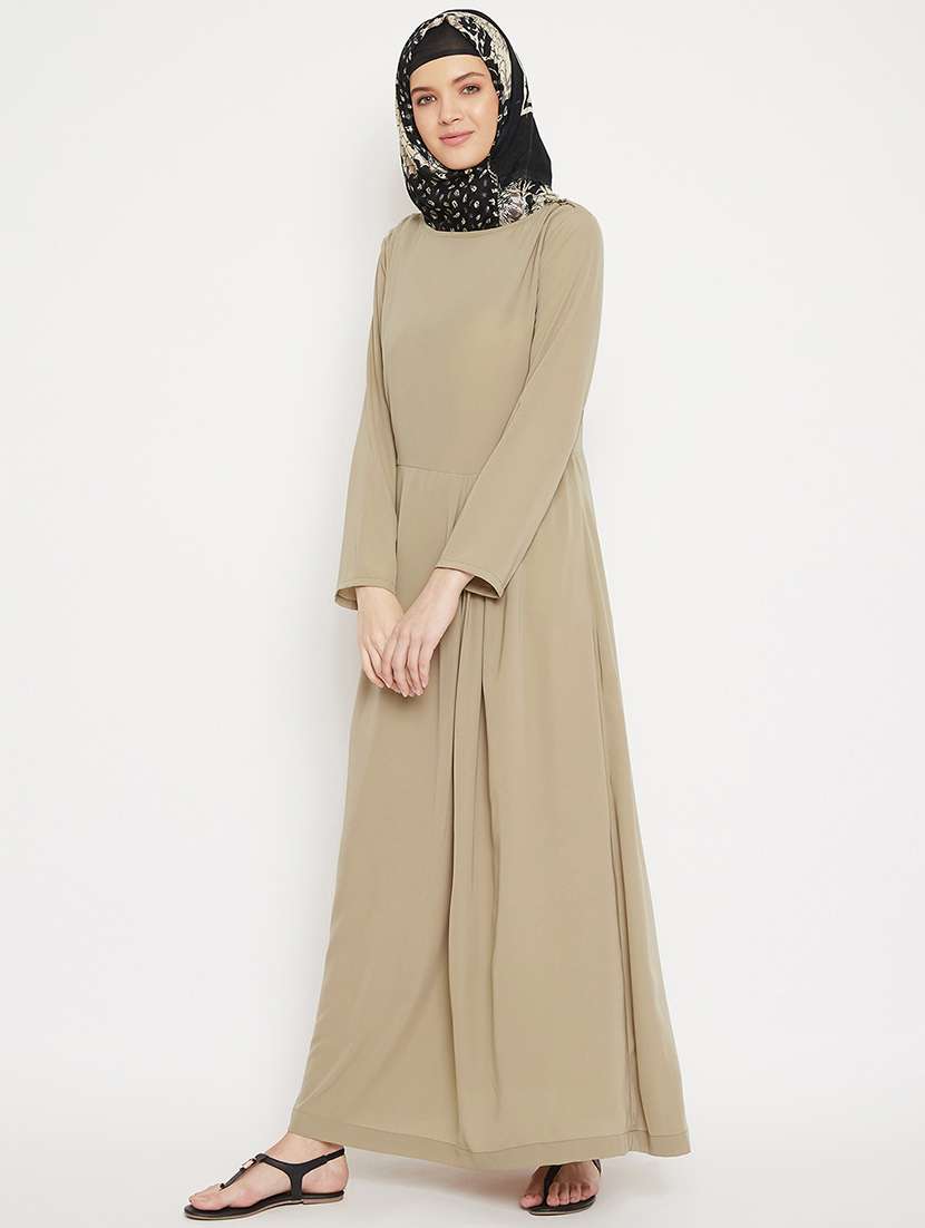 Solid A Line Cloaks & Abaya