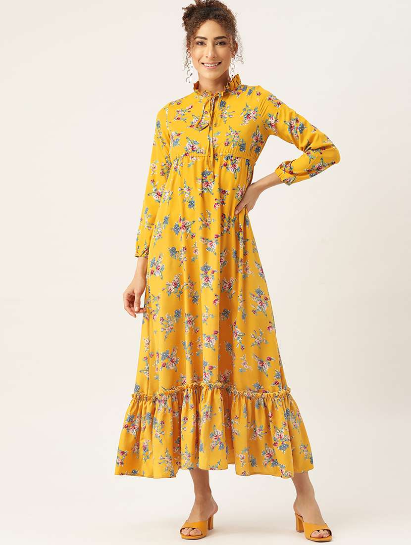 Women's Tiered Dress Floral Dress