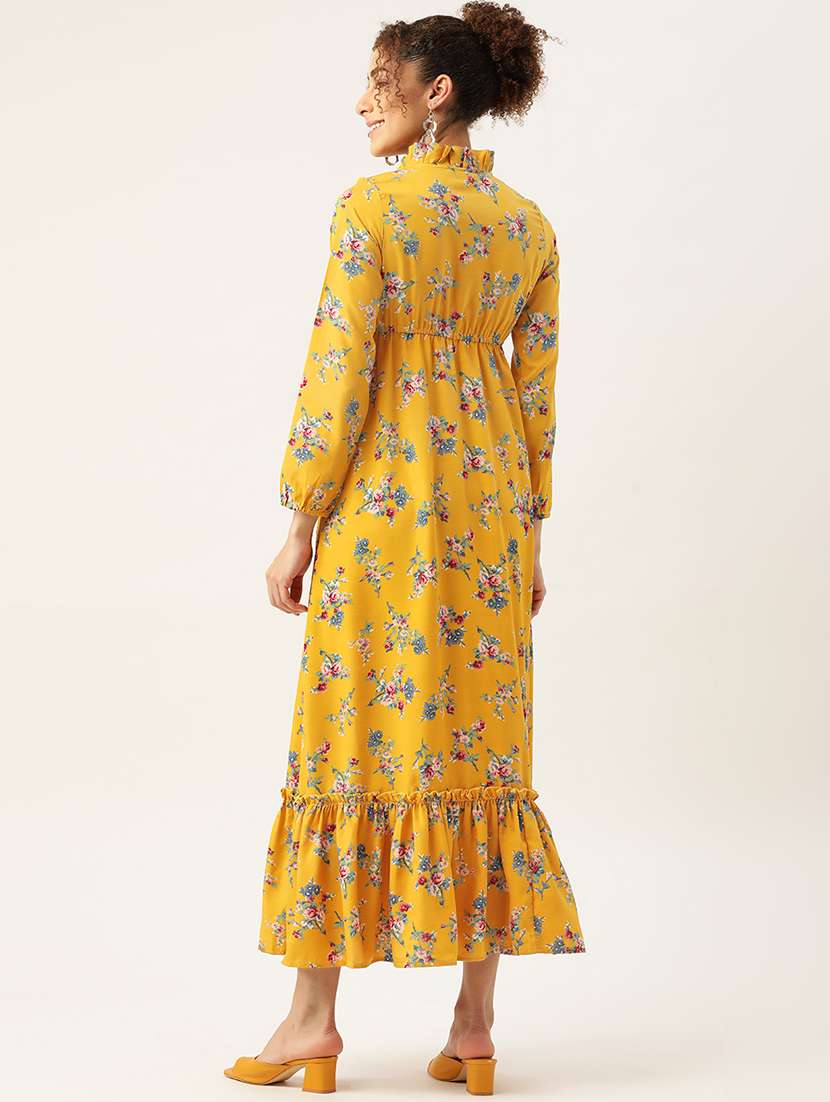 Women's Tiered Dress Floral Dress