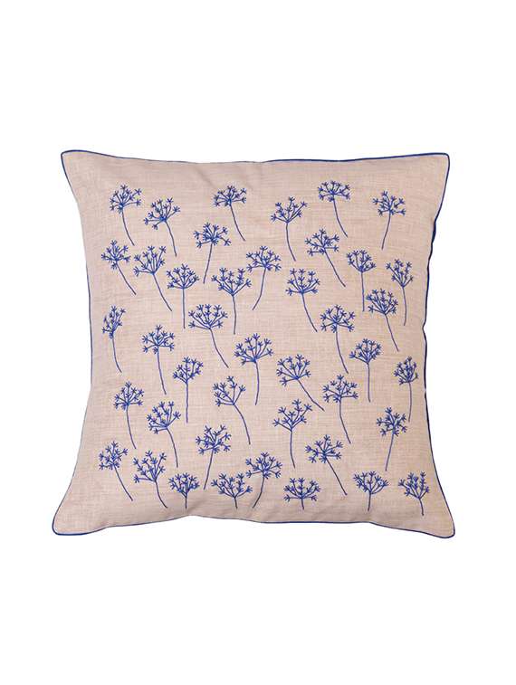 Wildflower Blue Cushion Cover