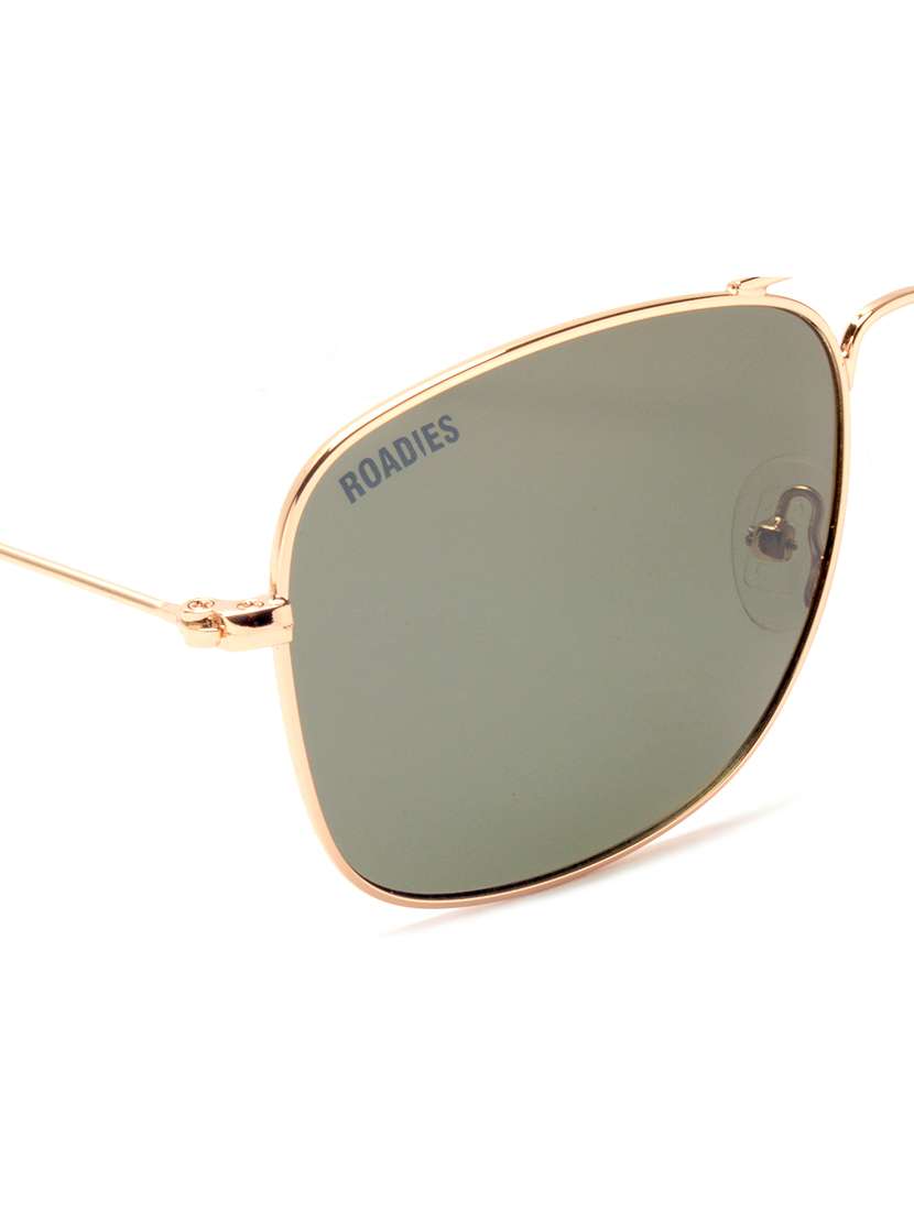Roadies Rd 102 C1 Square Polarised Sunglasses Uv400 Protection
